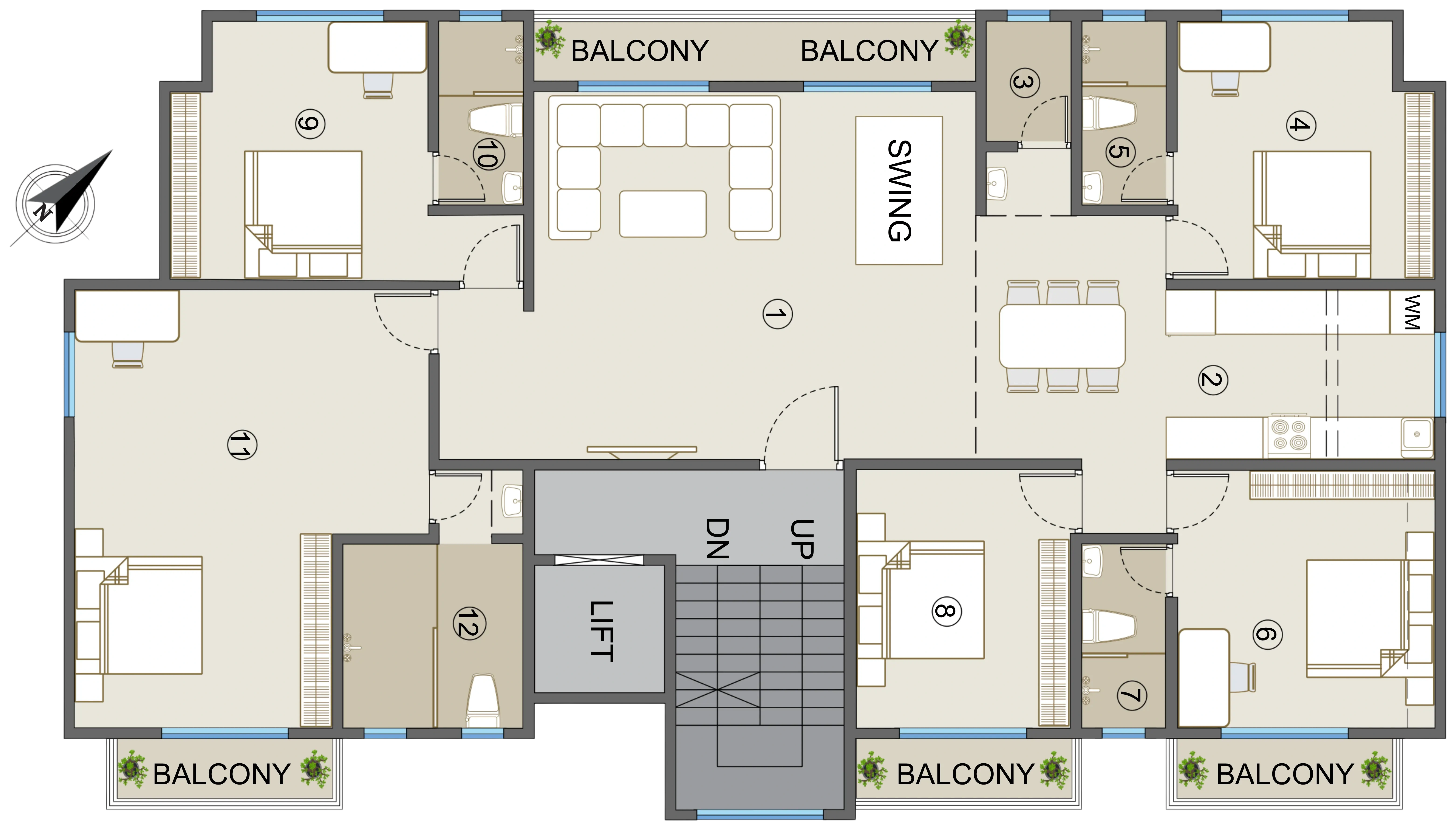 Jodi Flat Option